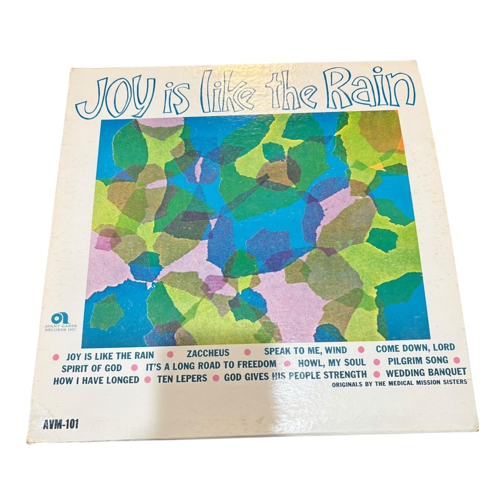 Joy is Like the Rain Avant Garde Monaural AVM‎ 101 Stereo AVS 101 Vinyl Record